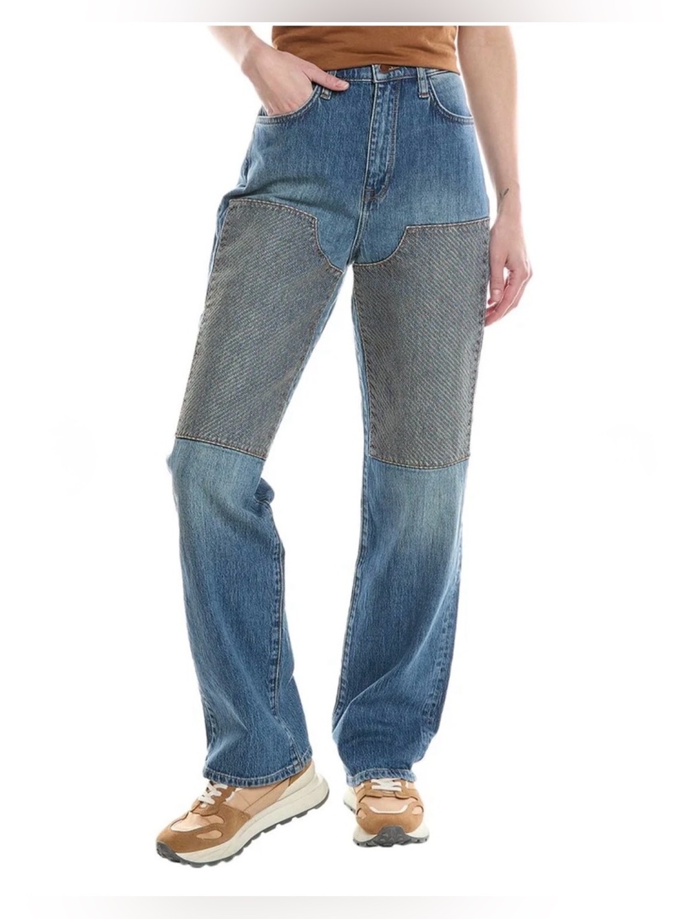 Triarchy High-Rise Straight Leg Jean (Size 28)